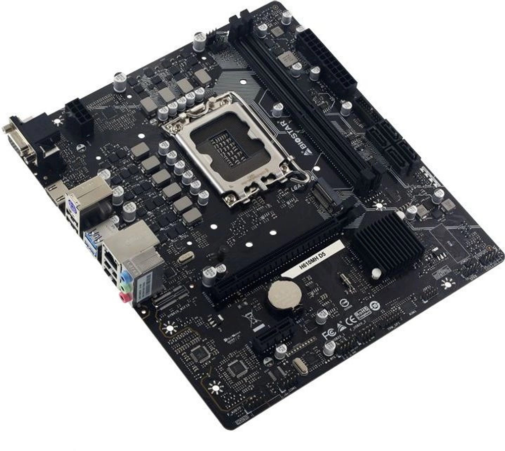 Материнская плата mATX Biostar H610MH D5