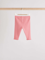 Легинсы для малышей Next E67-040, 4 шт., Молочный, Голубой, Розовый