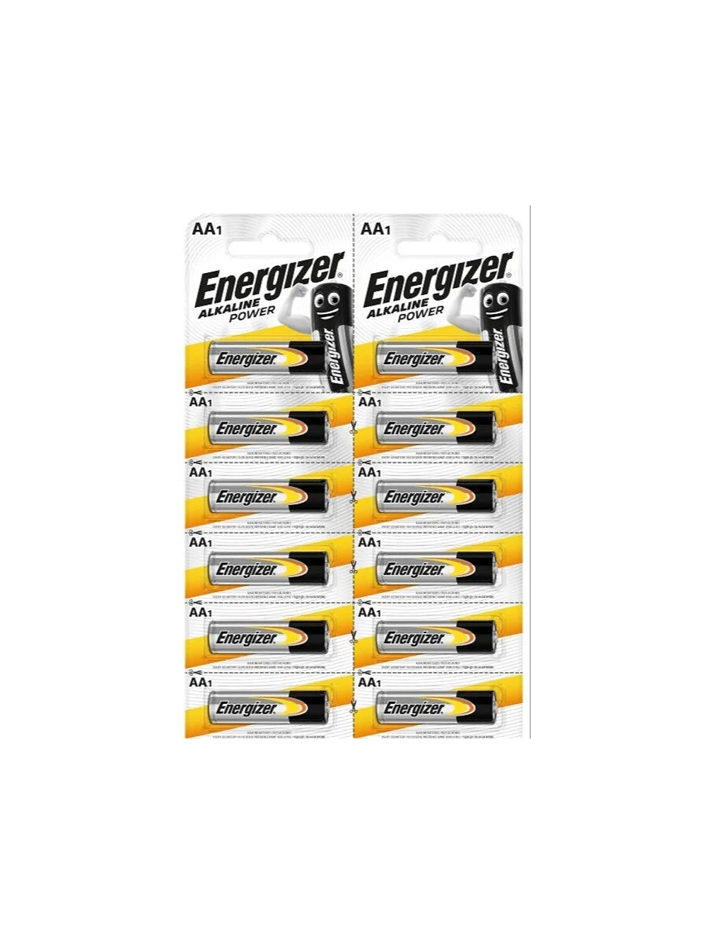 ENERGIZER батарейка Power АА BP12 (блистер)