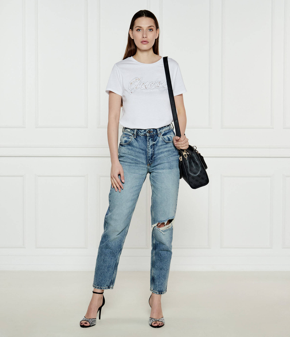 Джинсы GUESS - голубой(W5RA21 D5LR2)