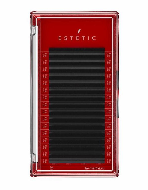 Ресницы "Estetic" 16 линий черные Le Maitre MIX