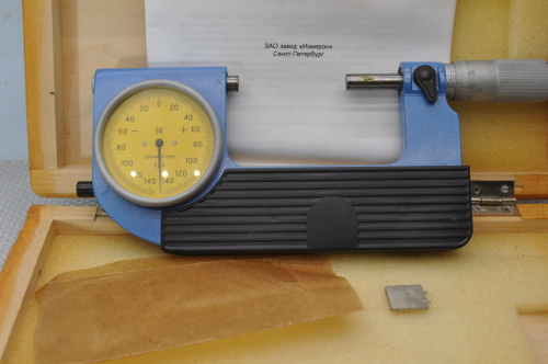 Микрометр рычажный МР-75 (50-75мм.) Цена деления 0,002мм. с хранения СССР