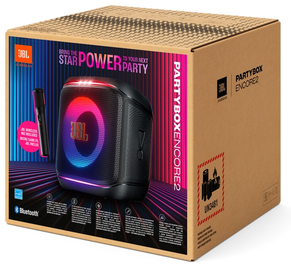 Портативная колонка JBL Partybox Encore 2 черный
