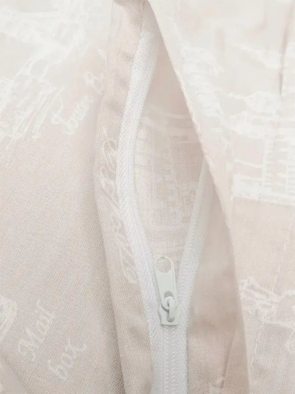 Наволочка комплект 2шт перкаль Сказка "Туманный альбион" 40х40 см на молнии