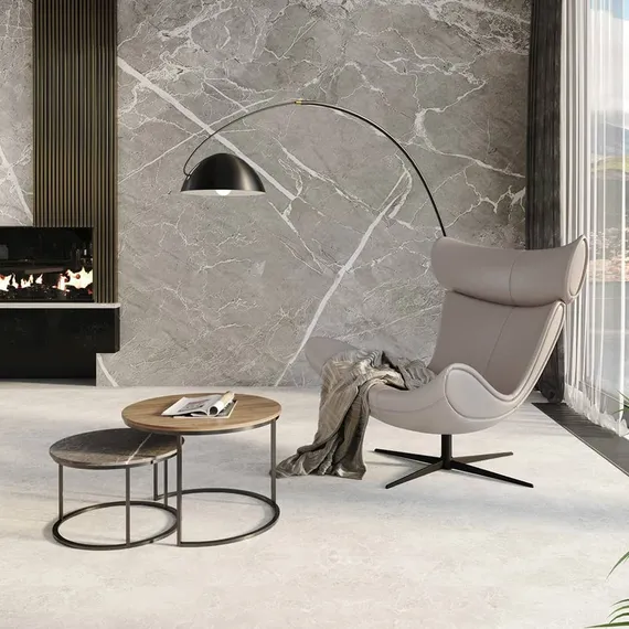 Кресло Toro, бежевая экокожа