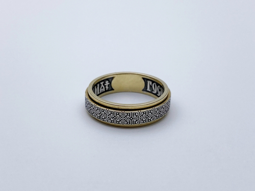 Кольцо из серебра/Позолота