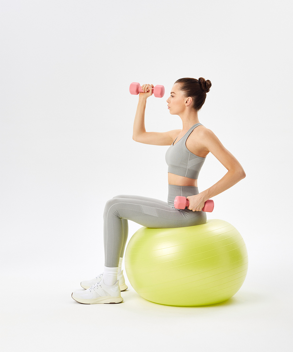 Гантель неопреновая DB-201 3 кг, коралловый