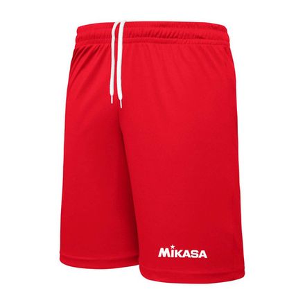 Шорты волейб. MIKASA MT178-04-L, р.L, 100% полиэстер, красный