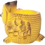 Фигура из гипса «Сова-кашпо» 26*26см