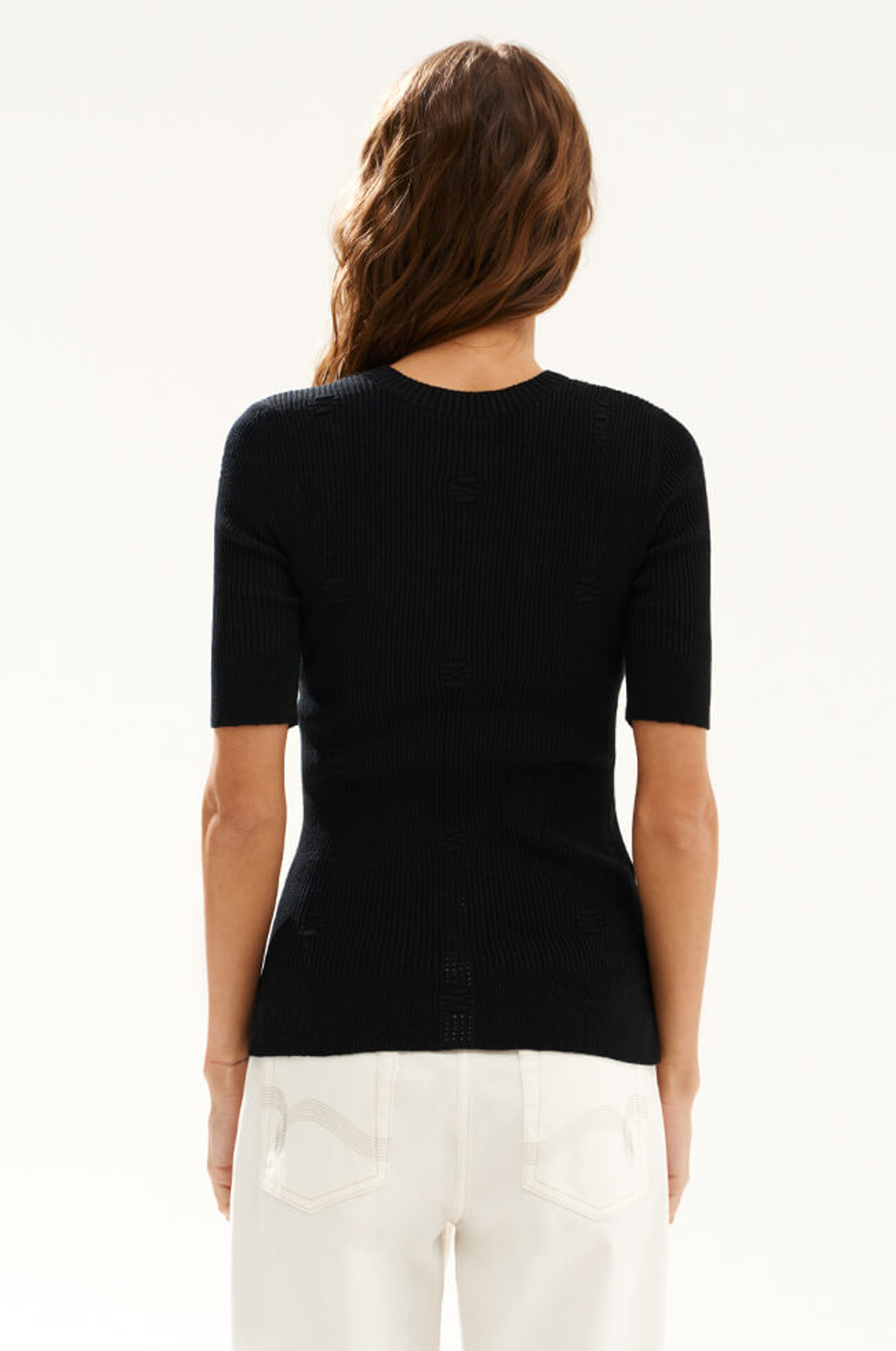 23565 Джемпер женский (черный)