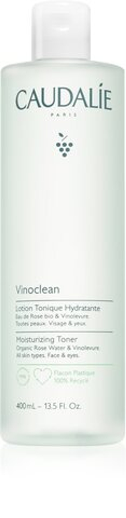 Caudalie Vinoclean - увлажняющий тоник для всех типов кожи /   400  ml  / GTIN 3522930003168