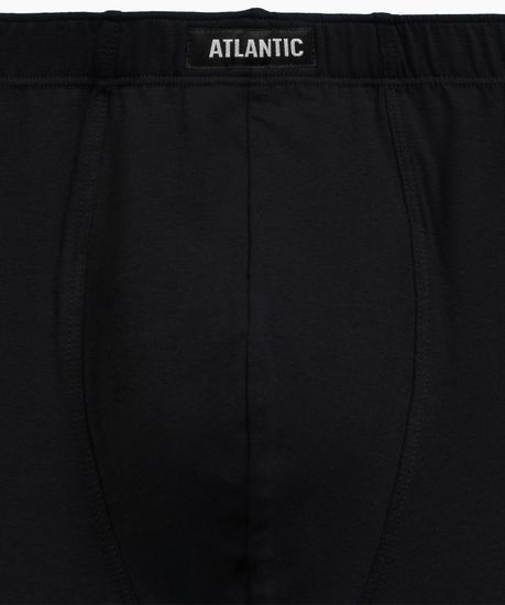 Трусы мужские боксеры (5шт), Atlantic 5SMH-002, хлопок, серый + графитовый + черный + изумрудный + эспрессо