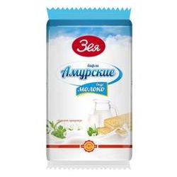 ВАФЛИ АМУРСКИЕ 30 ГР СО ВКУСОМ МОЛОКА /ЗЕЯ/