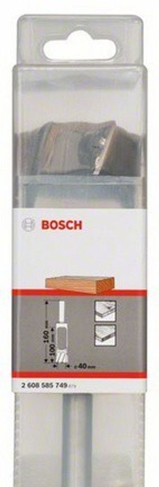 Сверло по дереву BOSCH ПРОБОЧНОЕ 40 x 160mm