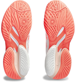 Женские теннисные кроссовки Asics Court FF 3 - white/sun coral