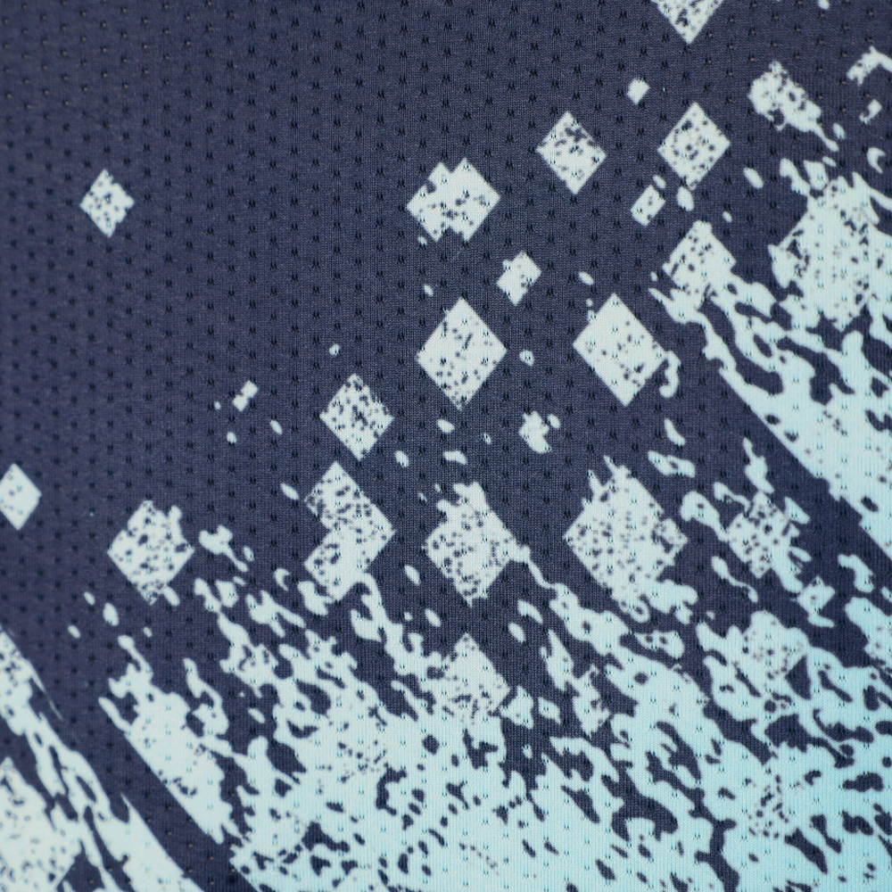 Мужское теннисное поло Quiet Please Ocean Splash Receiver T-Shirt Men - Blue