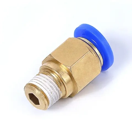 Серия SPC Фитинги прямые цанговые / самозажимные SNS pneumatic