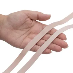 Резинка бретелечная серебристый пион 12 мм (цв. 168), 640/12