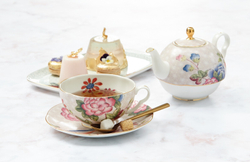 Wedgwood Чайная чашка Cuckoo Green 180 мл с блюдцем
