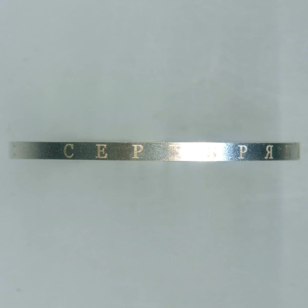 Школьная серебряная медаль РФ 2007 год (ММД с гуртовой надписью). Металл - Мельхиор 40 мм. UNC