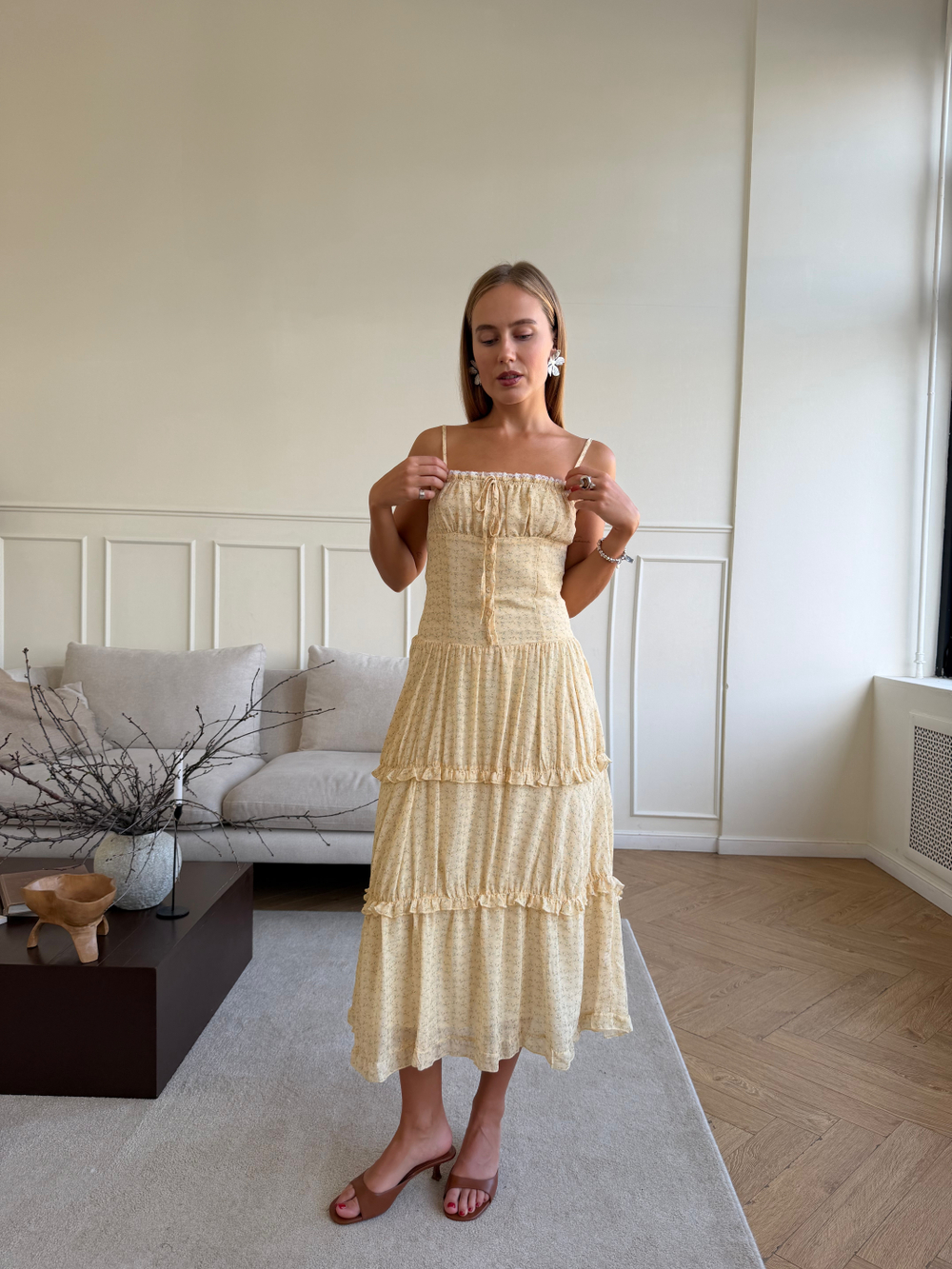 Сарафан Sunny лимон