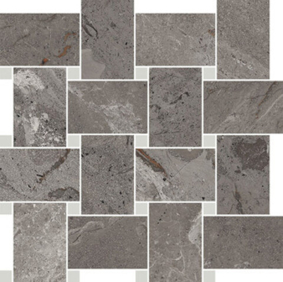 Декор Karnis Contrasti Charcoal Matt con Tozz. Piombo (97410)