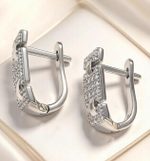 Ювелирные серьги из серебра 925 пробы