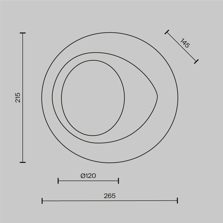 Бра Maytoni Modern MOD435WL-01W