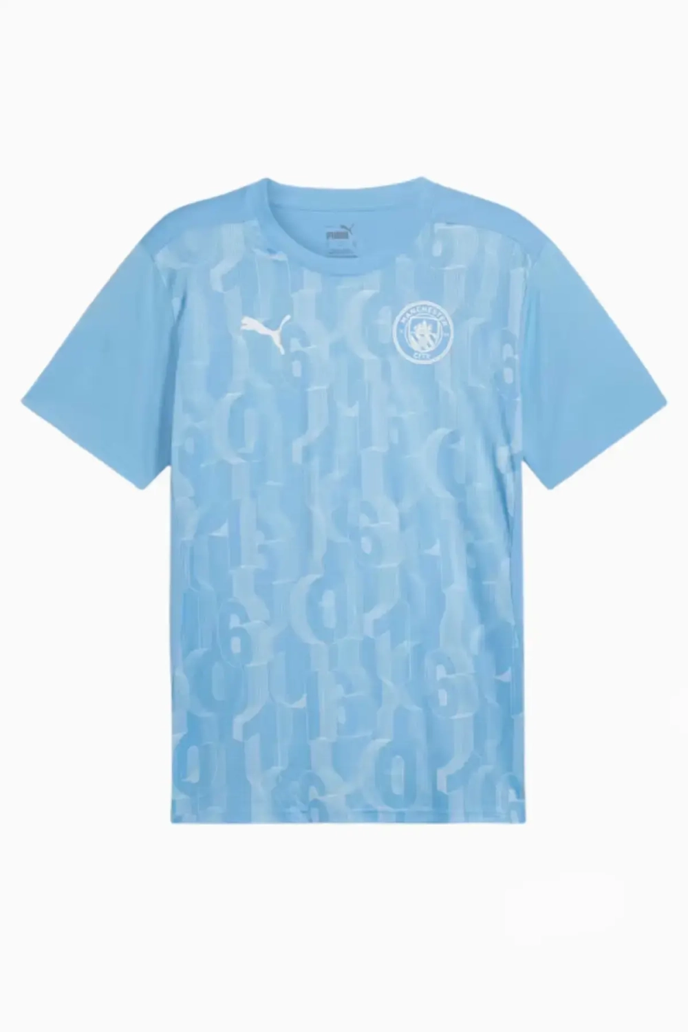 Футболка Puma Manchester City 24/25 Pre-Match - голубой