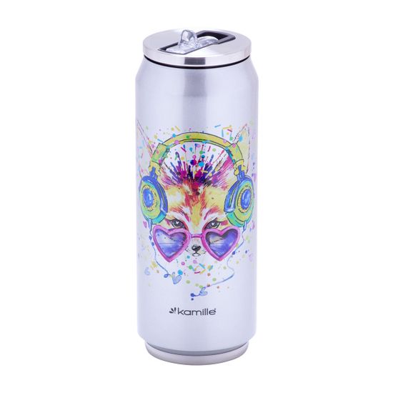 Термобанка 500мл. из нержавеющей стали Kamille KM-2214