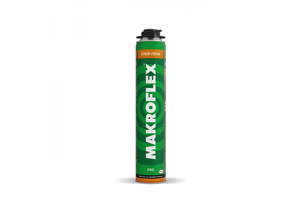 Клей-пена строительная профессиональная Makroflex (850мл/16шт)