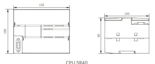 ЦЕНТРАЛЬНЫЙ ПРОЦЕССОР UNIMAT  S7 200 smart PLC 24DI/16DO UN 2881SR400AA0 (UN 288-1SR40-0AA0