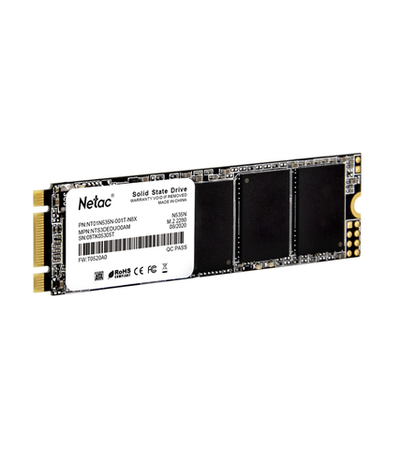 Ssd накопитель Netac SSD N535N 1TB M.2 2280 SATAIII 3D NAND, R/W up to 560/520MB/s, TBW 560TB, 3y wty