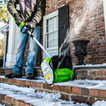 Снегоуборщик-снеголопата GREENWORKS GD40SS 40В,б/щ,30 см,без АКБ/ЗУ (2600807)