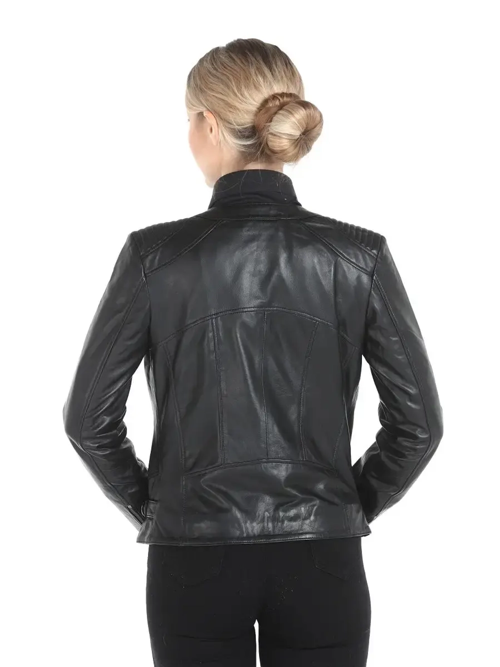 Женская косуха/из натуральной кожи/кожаная куртка/Турция