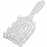 Расчёска массажная «Сosmo style», для бережного расчёсывания мокрых волос, цвет белый, розовый и голубой, 23,5*8см