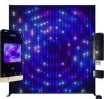Световая стена Twinkly, пиксельная фоновая стена - 1120 RGB пикселей, IP65, высота 245 см, ширина 245 см