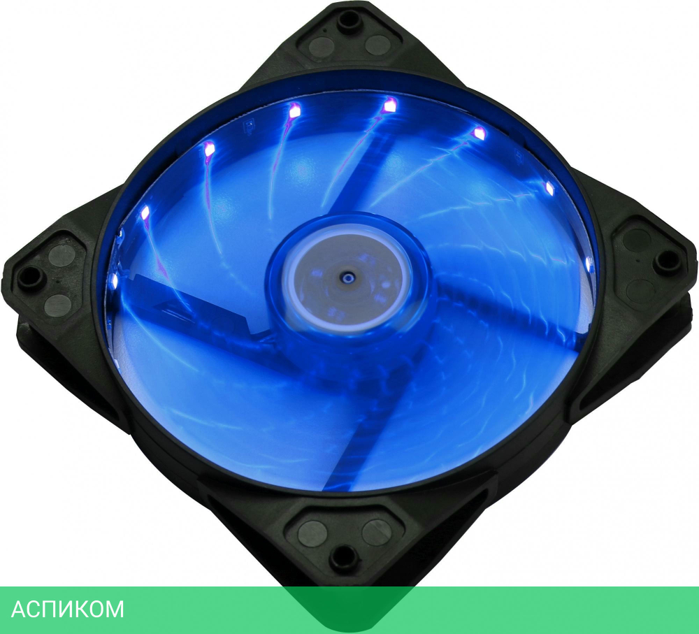 Вентилятор для корпуса Digma DFAN-LED-BLUE