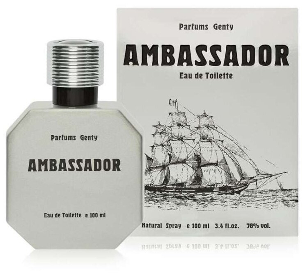 Genty туалетная вода Ambassador, 100 мл
