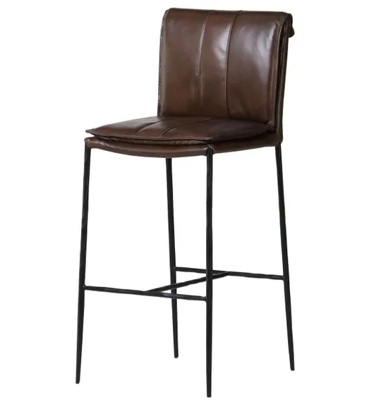 Барный стул RS486, кожа Antique Master