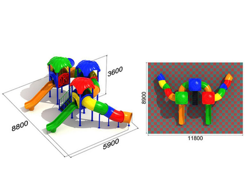 Детская игровая площадка Улитка 1.2