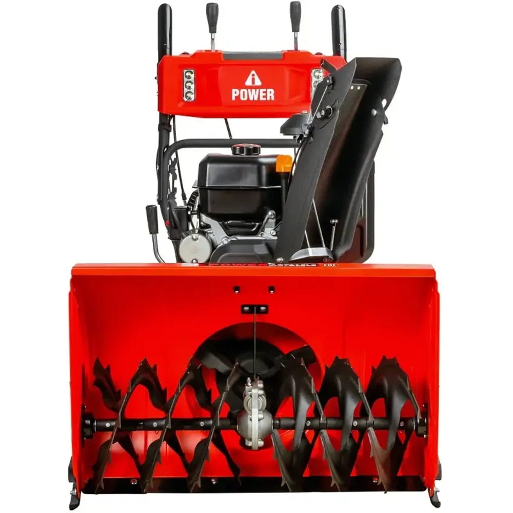 A-iPower AS7615LE бензиновый снегоуборщик 15 л.с. ковш 76 см, выброс 12 м, 6 вперед/2 назад 41208
