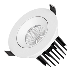 Светильник MS-ATOLL-BUILT-TURN-R94-10W Warm3000 (WH, 60 deg, 230V) (Arlight, IP54 Металл, 5 лет) 044603