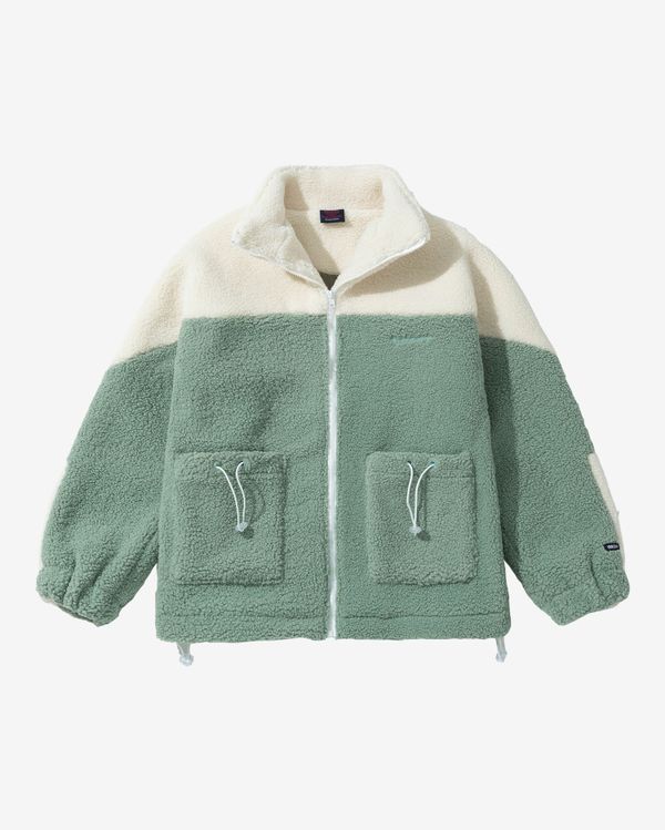 Куртка Furry HTF Big Logo Зеленая - фото 1