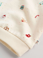 Толстовка и джоггеры в комплекте для малышей Next G01-036, Кремовый