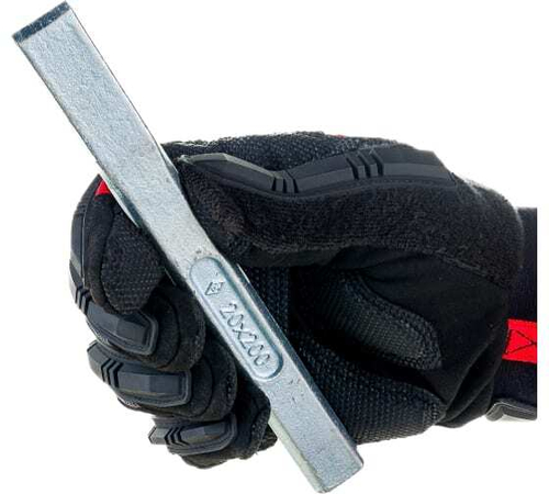 Зубило слесарное оцинкованное 200*20мм 41-3-200