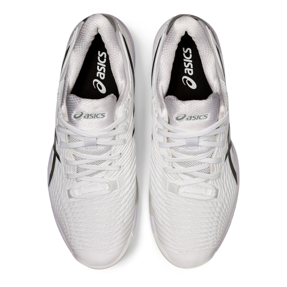 Мужские теннисные кроссовки ASICS Solution Speed FF 2 CLAY Clay Court Shoe Men - White, Black