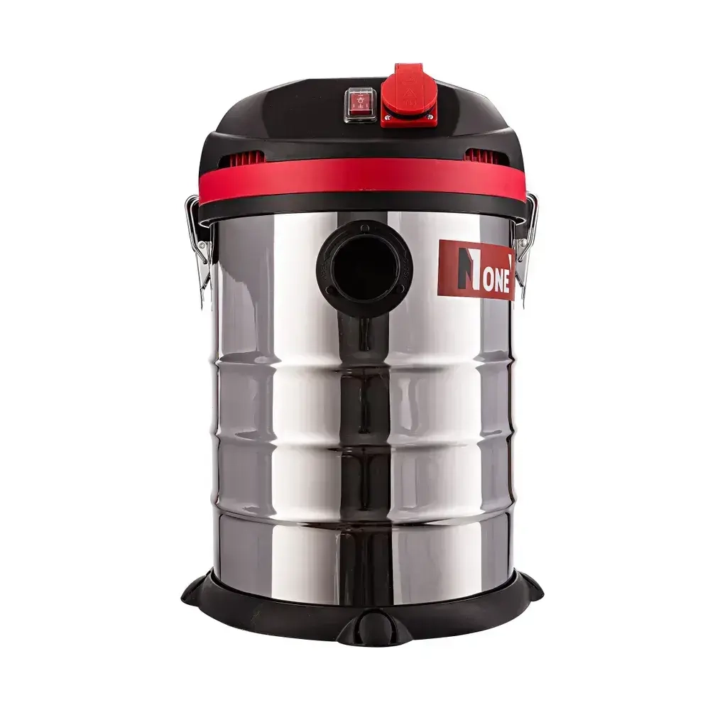 Строительный пылесос NUMBER ONE VC1500/30-1 30л, 1500Вт, 3м шланг, пылесборник.