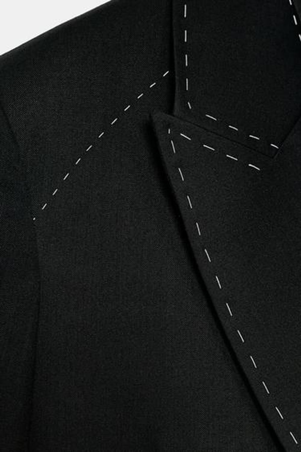 Блейзер с контрастной строчкой ZW COLLECTION LIMITED EDITION - ZARA