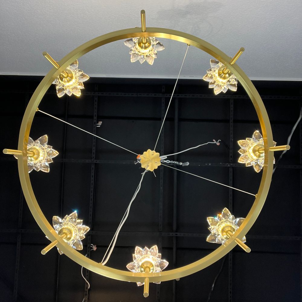 Подвесная Люстра Lotos D80 8 Lamps By Imperiumloft